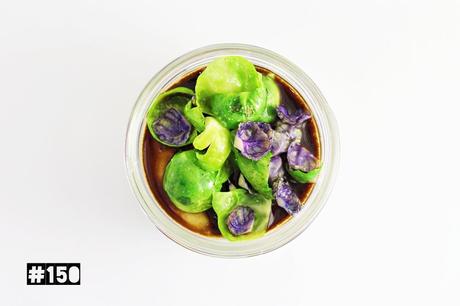 Potato cream with truffle and brussel sprouts #150