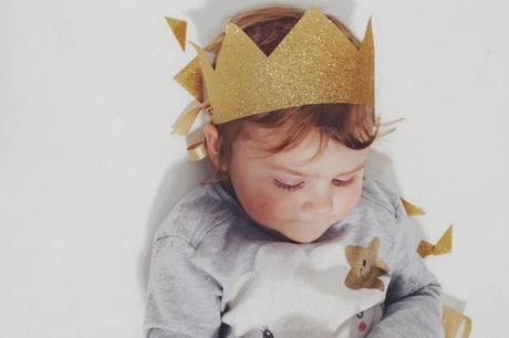 sparkling party crowns & headpiece DIY.