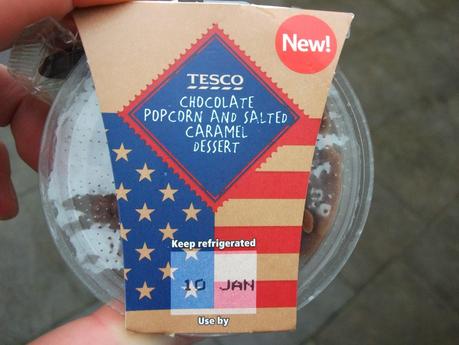Tesco Chocolate Popcorn And Salted Caramel Dessert Review