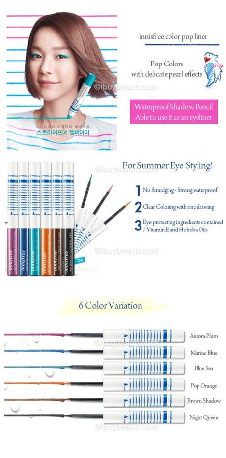 Innifree color pop liner info 2