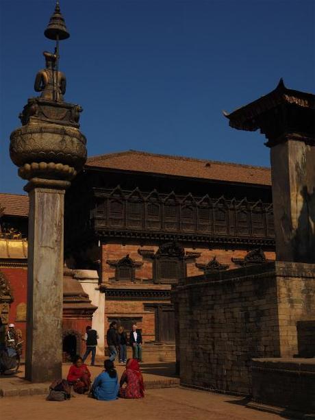 PC220254 バクタブル，カトマンズ郊外の世界遺産の町 / Bhaktapur (Kathmandu), the World Heritage