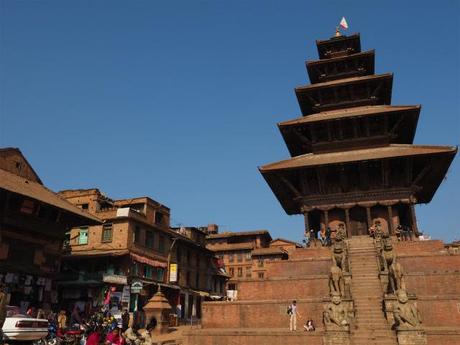 PC220273 バクタブル，カトマンズ郊外の世界遺産の町 / Bhaktapur (Kathmandu), the World Heritage