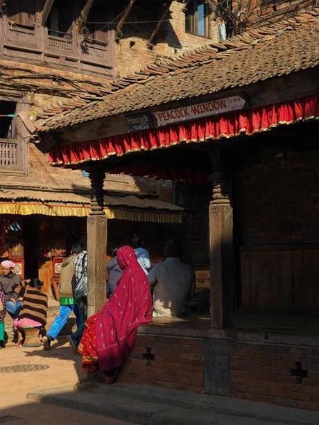 PC220340 バクタブル，カトマンズ郊外の世界遺産の町 / Bhaktapur (Kathmandu), the World Heritage