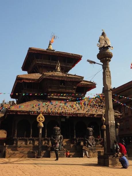 PC220328 バクタブル，カトマンズ郊外の世界遺産の町 / Bhaktapur (Kathmandu), the World Heritage