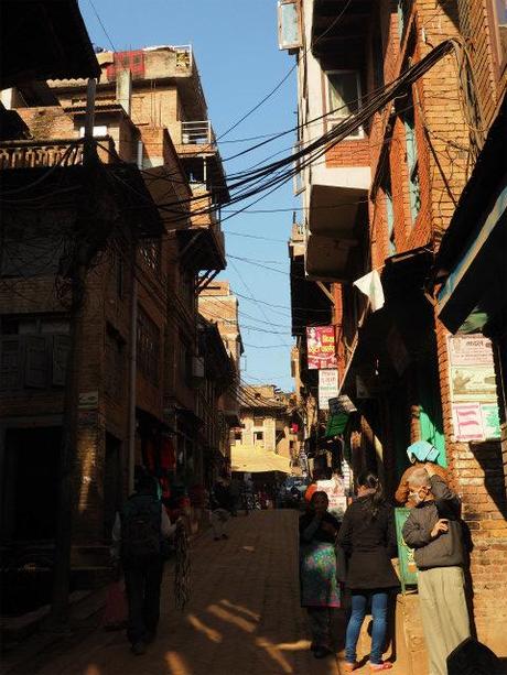 PC220312 バクタブル，カトマンズ郊外の世界遺産の町 / Bhaktapur (Kathmandu), the World Heritage