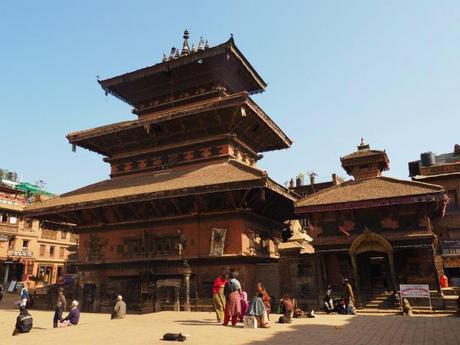 PC220274 バクタブル，カトマンズ郊外の世界遺産の町 / Bhaktapur (Kathmandu), the World Heritage