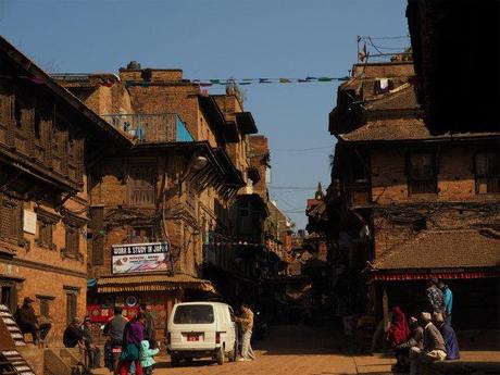 PC220336 バクタブル，カトマンズ郊外の世界遺産の町 / Bhaktapur (Kathmandu), the World Heritage