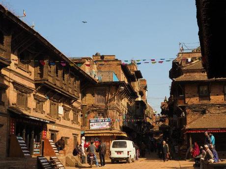 PC220334 バクタブル，カトマンズ郊外の世界遺産の町 / Bhaktapur (Kathmandu), the World Heritage