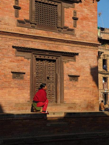 PC220321 バクタブル，カトマンズ郊外の世界遺産の町 / Bhaktapur (Kathmandu), the World Heritage