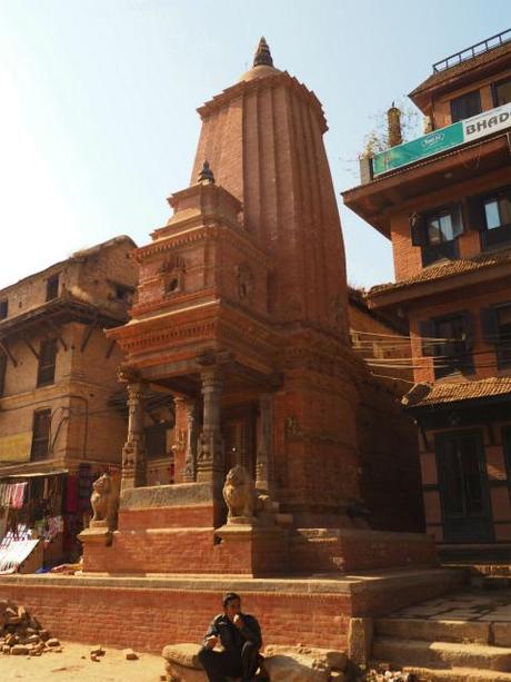 PC220275 バクタブル，カトマンズ郊外の世界遺産の町 / Bhaktapur (Kathmandu), the World Heritage