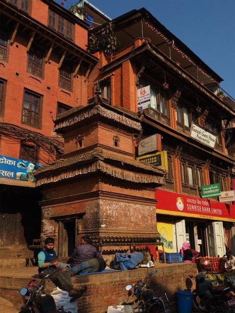 PC220307 バクタブル，カトマンズ郊外の世界遺産の町 / Bhaktapur (Kathmandu), the World Heritage