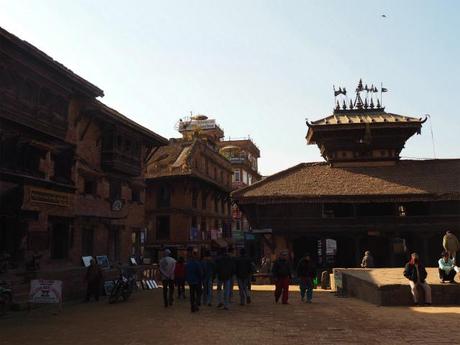 PC220346 バクタブル，カトマンズ郊外の世界遺産の町 / Bhaktapur (Kathmandu), the World Heritage