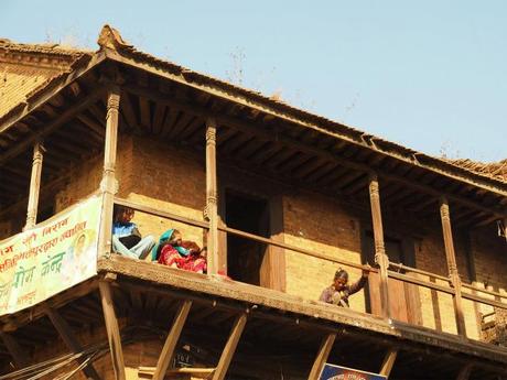 PC220335 バクタブル，カトマンズ郊外の世界遺産の町 / Bhaktapur (Kathmandu), the World Heritage