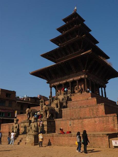 PC220287 バクタブル，カトマンズ郊外の世界遺産の町 / Bhaktapur (Kathmandu), the World Heritage