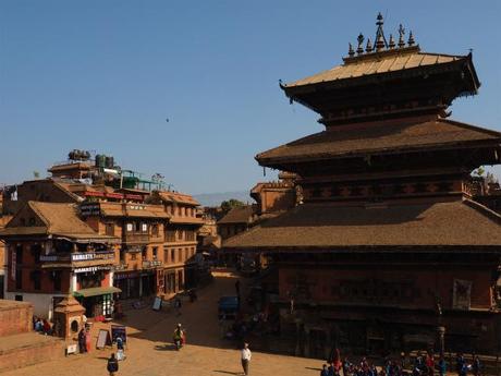 PC220282 バクタブル，カトマンズ郊外の世界遺産の町 / Bhaktapur (Kathmandu), the World Heritage