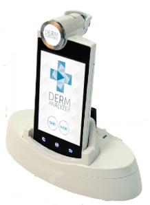 You can get your skin analysed in less than a minute with the Derm Analyzer