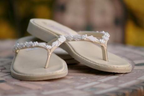 Flats for beach weddings