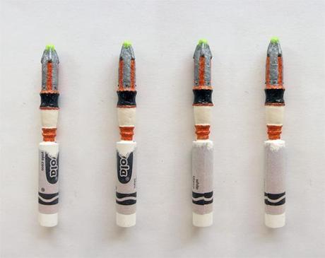 DOCTOR WHO Inspired Crayon Carvings!