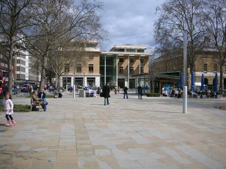 Duke of York Square, London - Square with Cafe at it's Centre