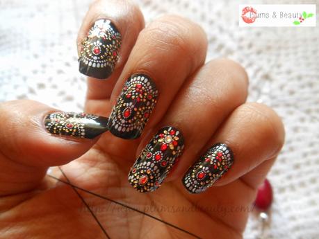 New! Revlon by Marchesa Nail Art 3D Jewel Appliques ~ Jeweled Noir