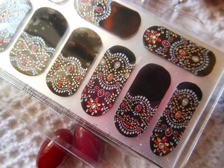 New! Revlon by Marchesa Nail Art 3D Jewel Appliques ~ Jeweled Noir