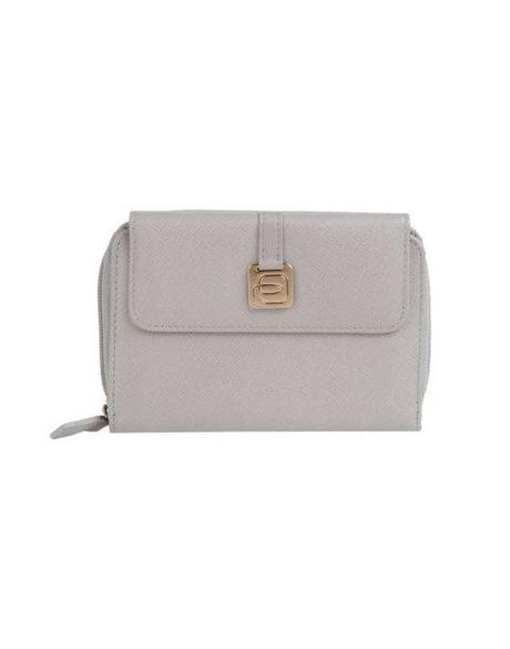 Piquadro White Leather Wallet