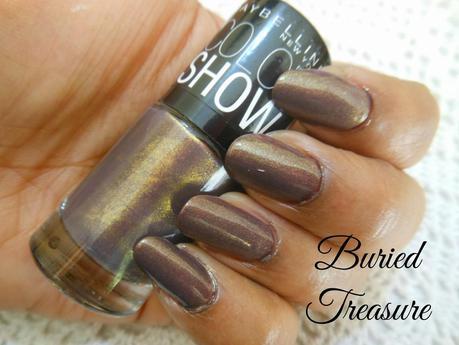 Maybelline Color Show Nail Color Swatches ~ Part 2