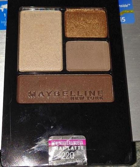 Maybelline Expert Wear Eyeshadow Quad in Chai Latte - Paperblog