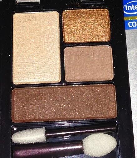 Maybelline Expert Wear Eyeshadow Quad in Chai Latte