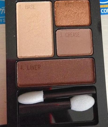 Maybelline Expert Wear Eyeshadow Quad in Chai Latte