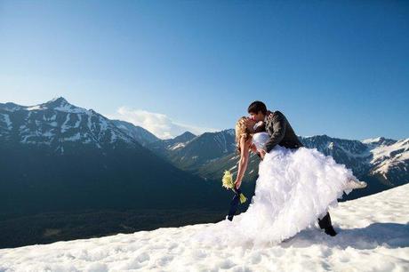 Alaskan destination wedding