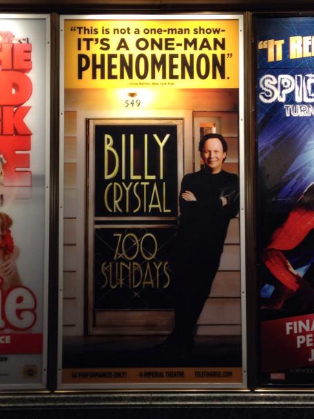 700 Sundays, Billy Crystal, Broadway, New York, Imperial Theatre, iPhone, iPhoneography