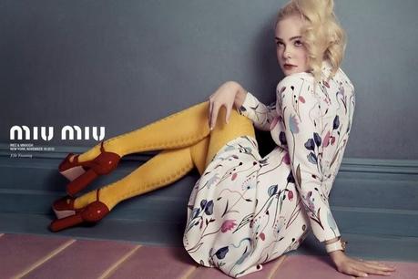 Miu Miu Taps Lupita Nyong’o, Elle Fanning and More for Spring 2014 Ads
