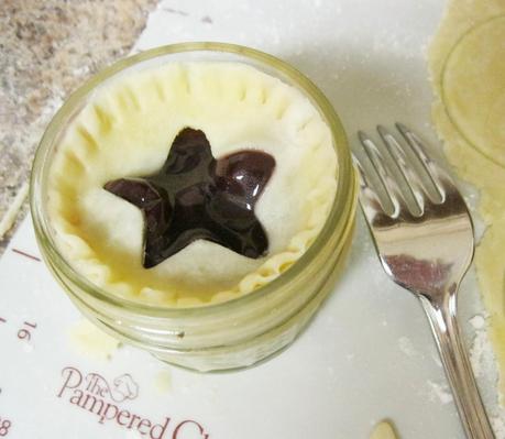 Mini Cherry Pies in a Jar