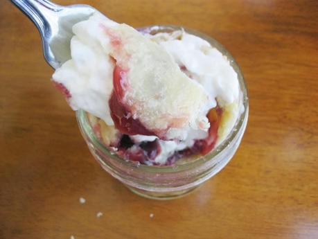 Mini Cherry Pies in a Jar