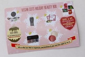 Vegan Cuts Beauty Box for December 2013