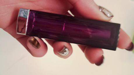 Maybelline Lipstick in Plum Perfect Review