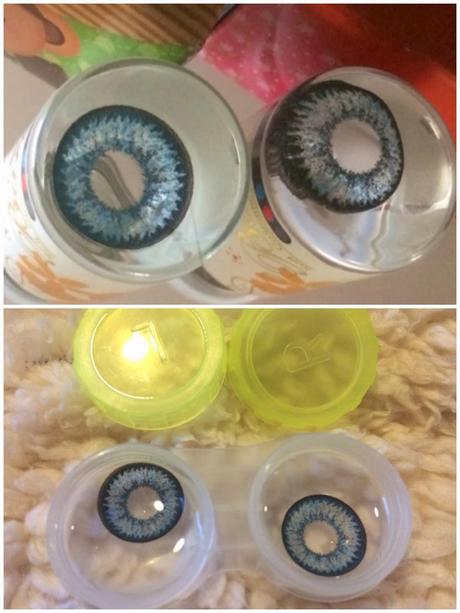 Barbie Nudy Blue Circle Lens Review On Light Eyes