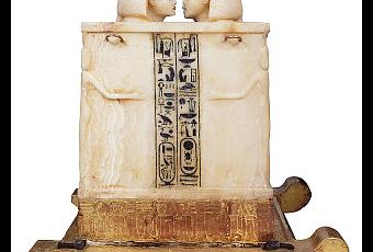 Tutankhamun Canopic Jars and Canopic Chest - Paperblog