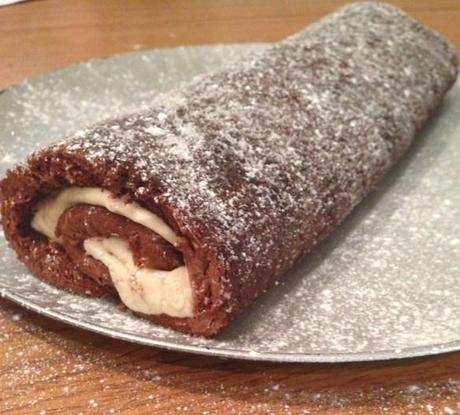 chocolate swiss roll recipe with baileys irish cream buttercream filling stand mixer method fat free cake