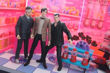 The Three Doctors at the Sweet Factory