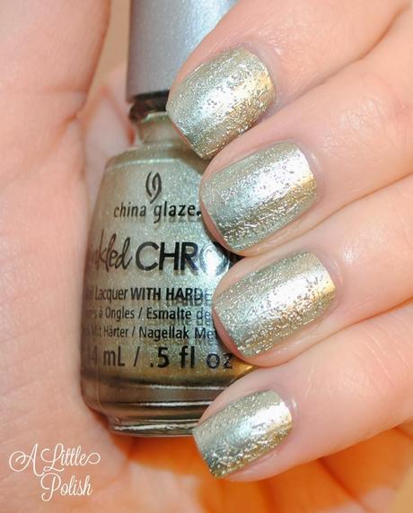 China Glaze - Crinkled Chrome - Swatches & Review