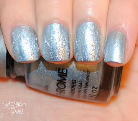 China Glaze - Crinkled Chrome - Swatches & Review