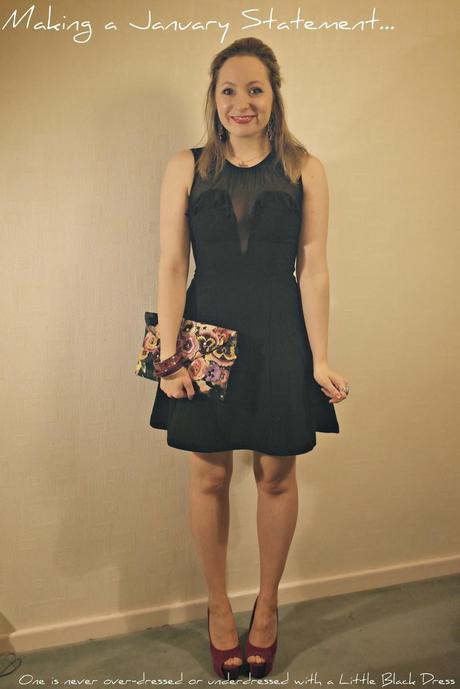 One is never overdressed or underdressed with a Little Black Dress One is never overdressed or underdressed with a Little Black Dress