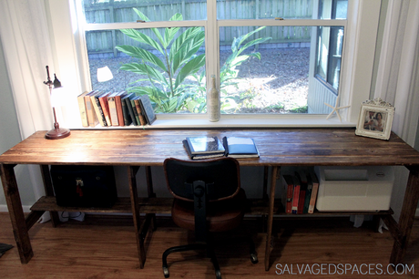 The Scrap Wood Desk