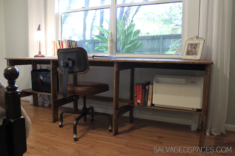 The Scrap Wood Desk