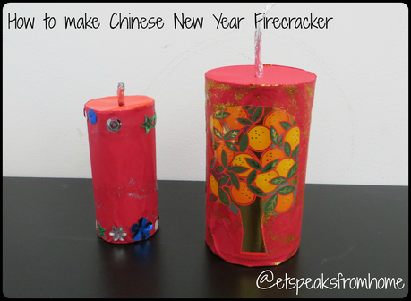 How to make Chinese New Year Firecracker #8