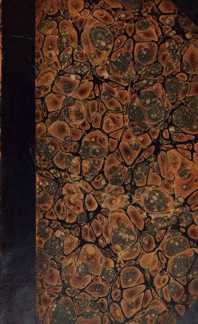 Endpapers from ancient manuscripts #marbleing endpaper #Pattern