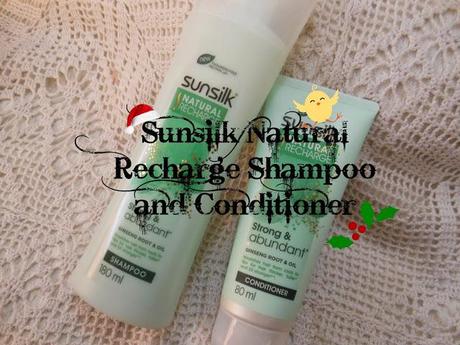 Currently Loving ~ NEW! Sunsilk Natural Recharge Shampoo + Conditioner (Strong & Abundant)