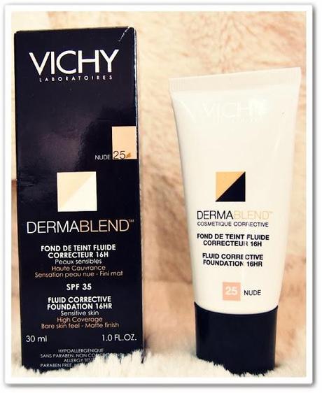 Review on VICHY DERMABLEND Fluid Corrective Foundation